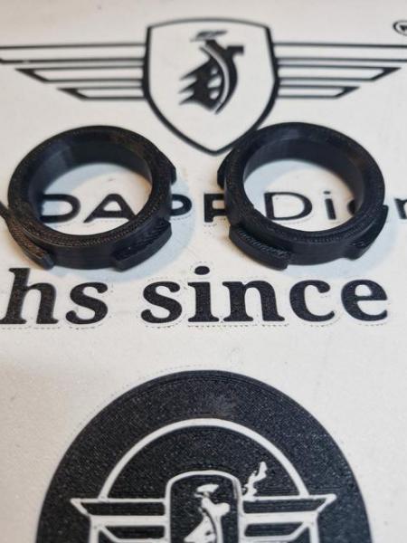 2 Stück Zündapp Gabel Gummi Distanzring – gegen Vibrationen – für Chrom Gabelhülsen Ersatzteilnummer: 512-12.135